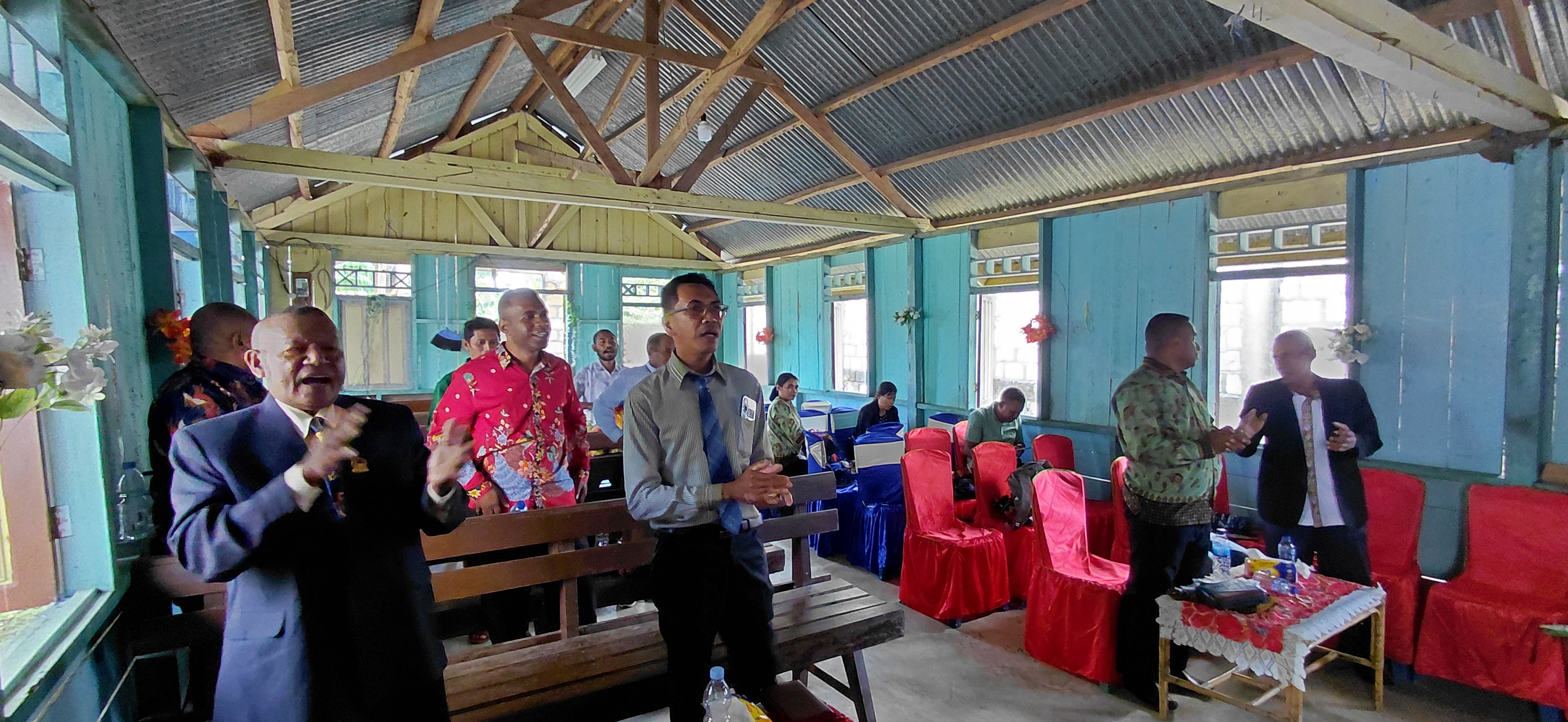 Departemen Kaum Pria Wilayah Jayapura dan DKP GKPMI Solagratia Skamto Perkuat Iman melalui Ibadah Kebersamaan