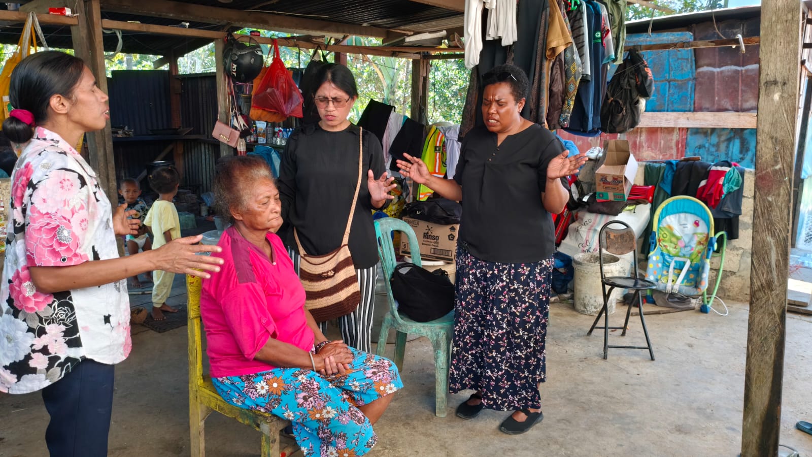 Ibadah Departemen Kaum Wanita Wilayah Mempererat Kebersamaan di Solagratia Skamto
